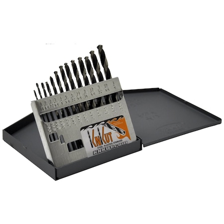 R W Thompson KnKut 3/4 Fractional S&D 1/2" Reduced Shank Drill Bit 13KK5